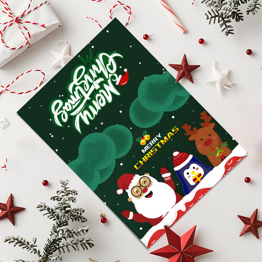 Paint by Numbers Christmas Card - Gifts Collection (Set of 6)