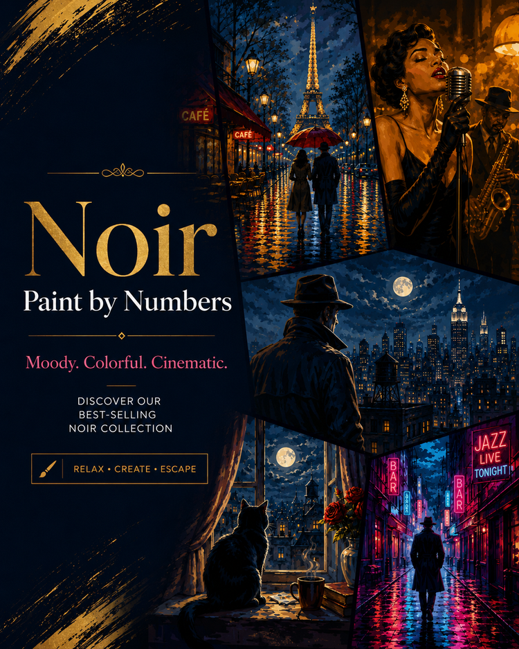 Noir Paint by Numbers