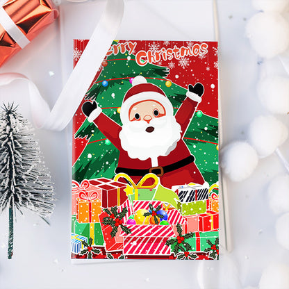 Paint by Numbers Christmas Card - Santa Collection (Set of 6)