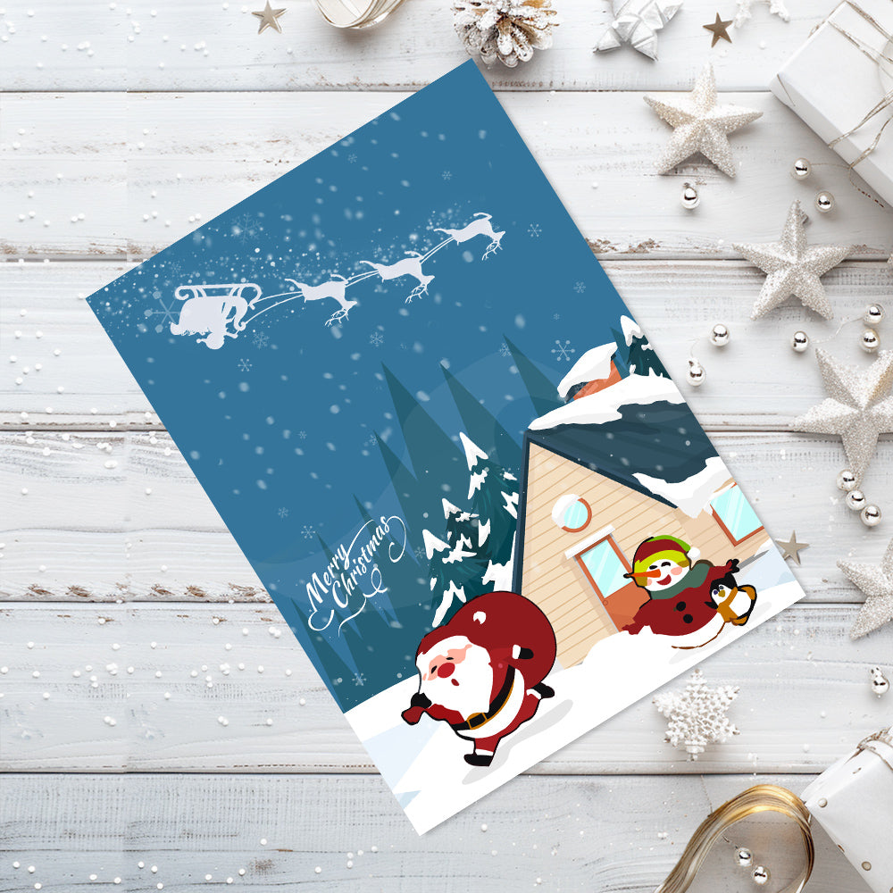 Paint by Numbers Christmas Card - Gifts Collection (Set of 6)