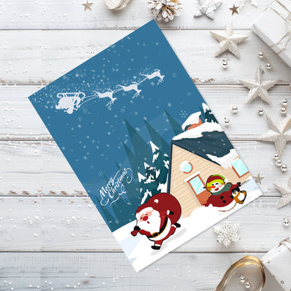 Paint by Numbers Christmas Card - Gifts Collection (Set of 6)