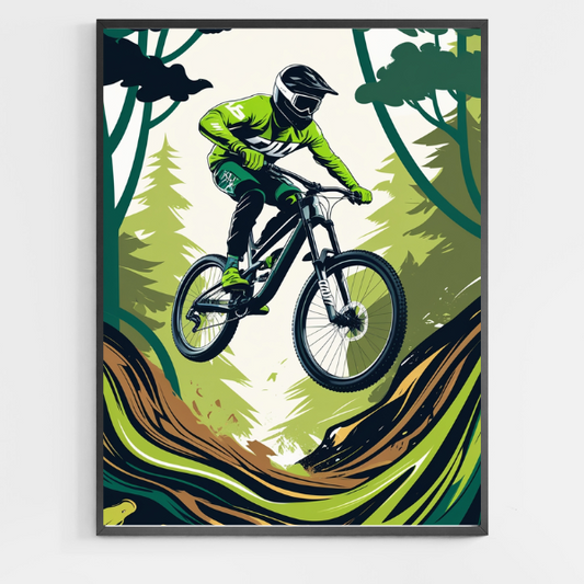 Cycling - DIY Paint by Numbers