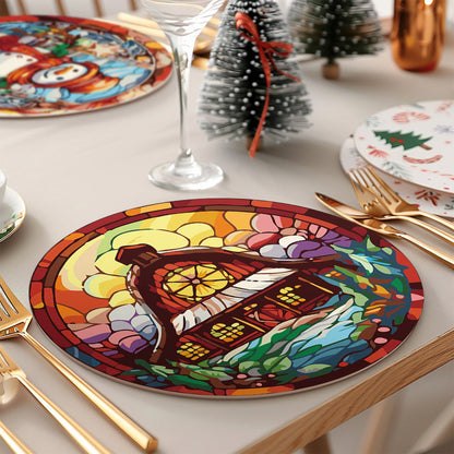 Paint By Numbers Placemats - Christmas Collection 1 (6 Pack, 20 cm Size)
