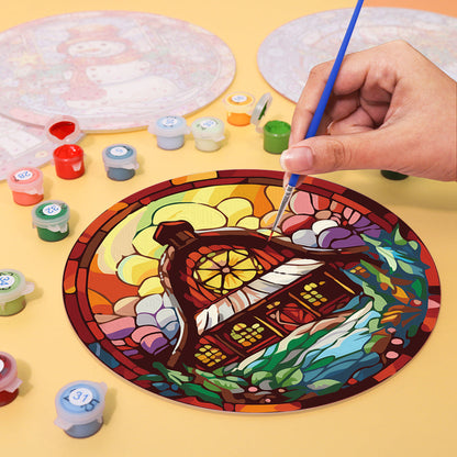 Paint By Numbers Placemats - Christmas Collection 1 (6 Pack, 20 cm Size)