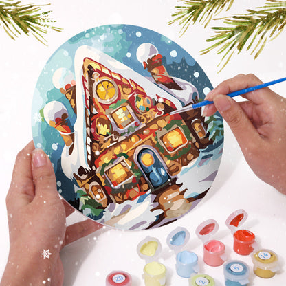 Paint By Numbers Placemats - Christmas Collection 2 (6 Pack, 20 cm Size)