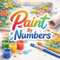 What is included in the paint by numbers kit?