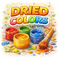 What happens if the color is dried?