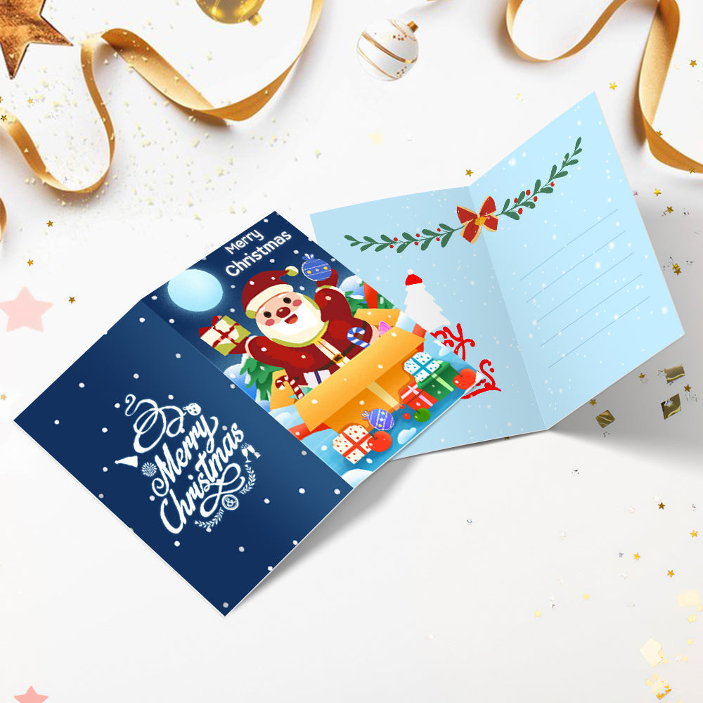 Paint by Numbers Christmas Card - Christmas Tree Collection (Set of 6)
