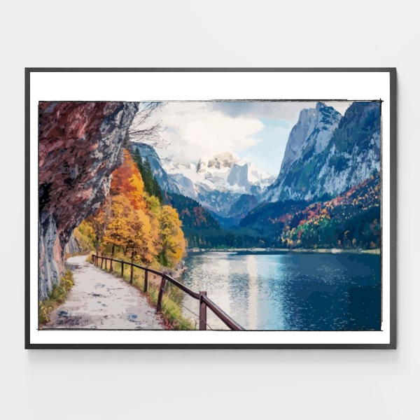 Exciting Autumn - DIY Paint by Numbers